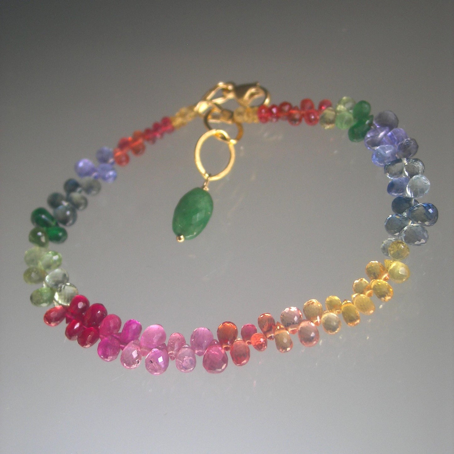 Rainbow Sapphire Bracelet