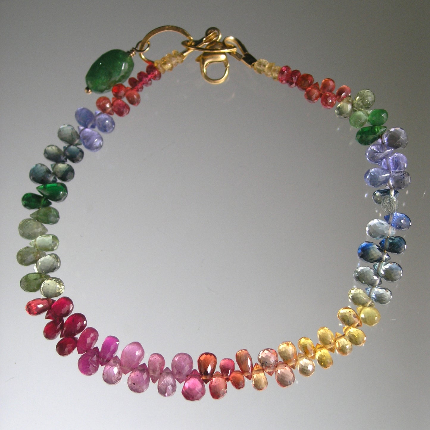 Rainbow Sapphire Bracelet