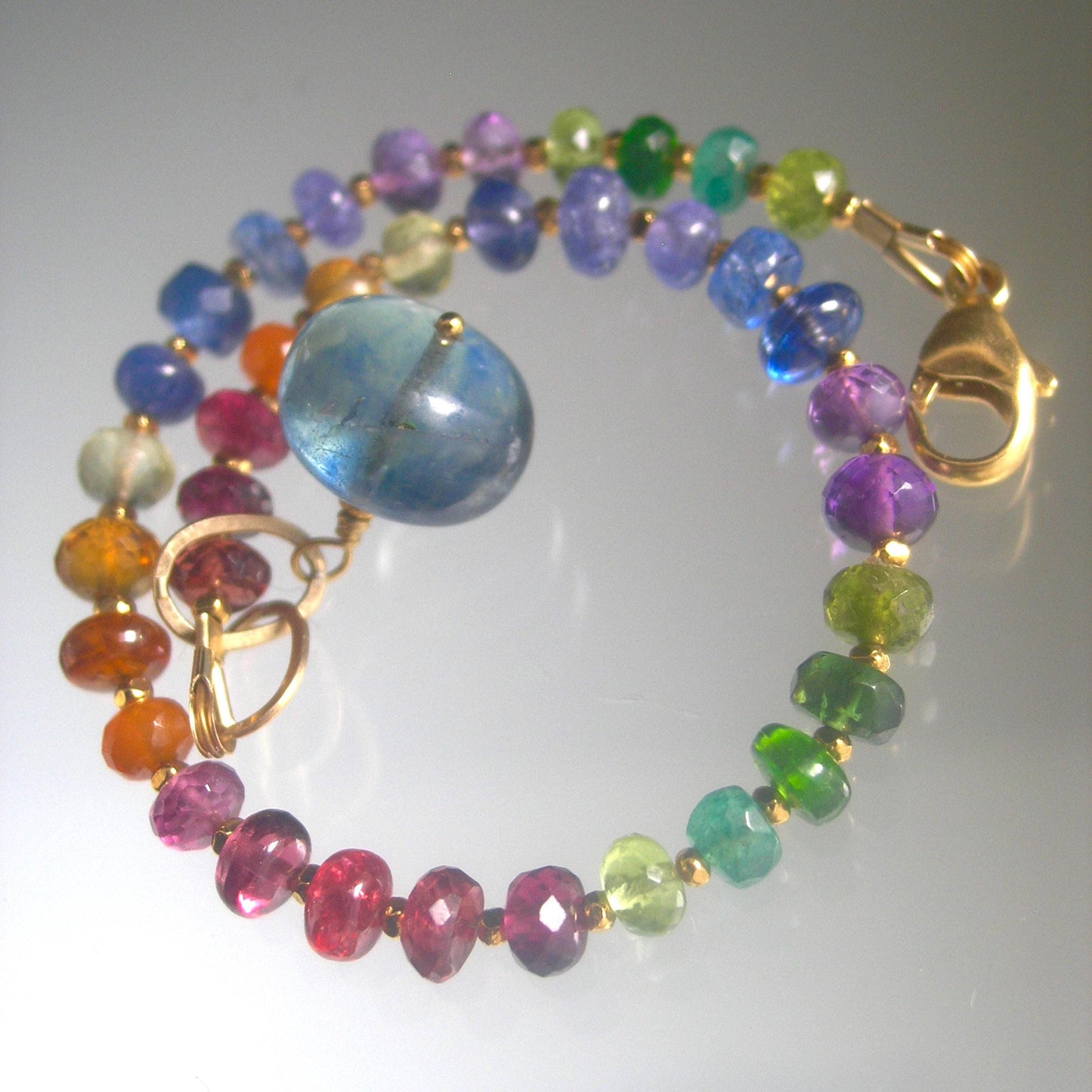 Rainbow Gemstone Bracelet